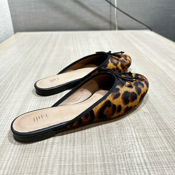 J. Jill Shoes J Jill Cheetah Real Calf Hair Mule Size 75 Poshmark